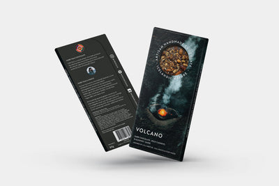 Artisian Handmade Chocolate - Icelandic Nature!
Dark Chocolate - Spicy Cashews & Almonds -Topiceland.