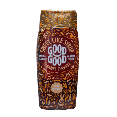 Sweet like syrup - caramel syrup is a syrup without added sugar, high in fiber, sweet and above all great taste. -Topiceland.