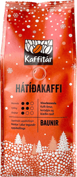 Christmas coffee beans from Kaffitár. -Topiceland