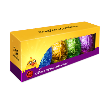 Nói Síríus Mini Cream Chocolate Easter Eggs -Topiceland