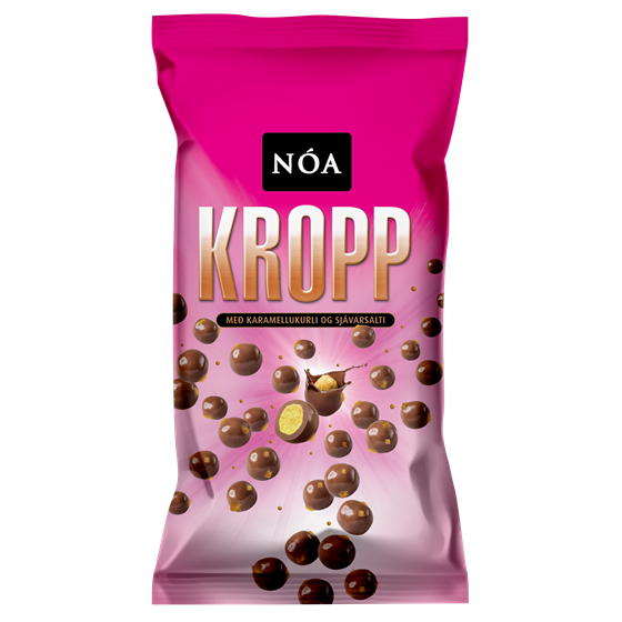 Noa Kropp with caramel curls and sea salt (180g) -Topiceland