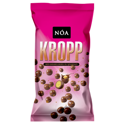 Noa Kropp with caramel curls and sea salt (180g) -Topiceland