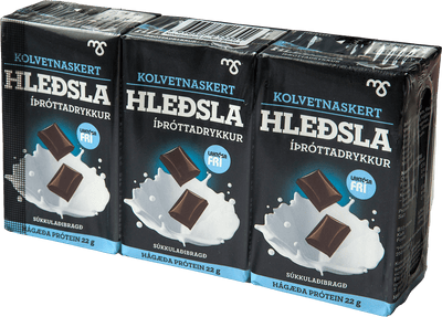 Hleðsla Protein Drink - Chocolate Low Carb (3x250ml)