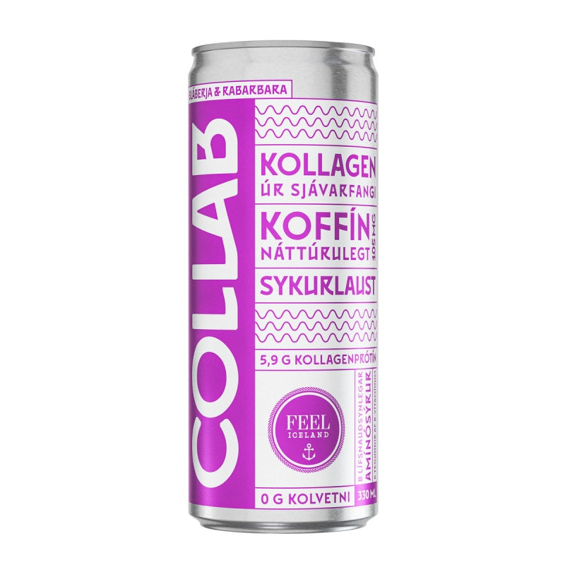 Collab Blueberry & Rhubarb(330ml) - (Non-alcoholic)