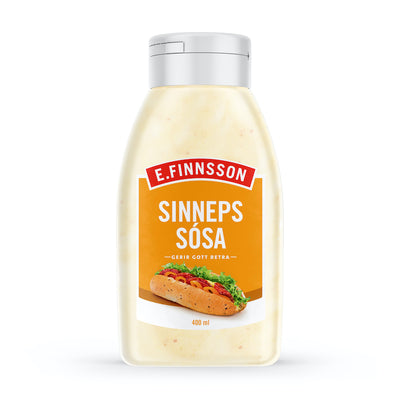 E.Finnsson mustard sauce/dressing. - Topiceland