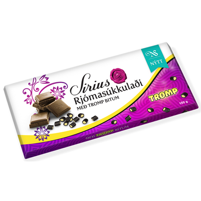 Chocolate with marzipan licorice bites (150g)