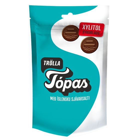 Big Topas with Icelandic Seasalt - (100g). - Topiceland