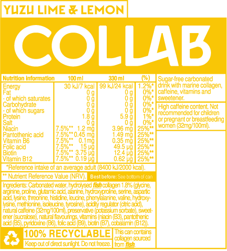 Collab Yuzu Lime & Lemon (330ml)