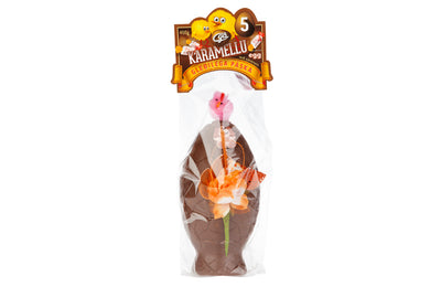 Góa Milk Chocolate Easter Egg with Caramel flavour. -Topiceland.