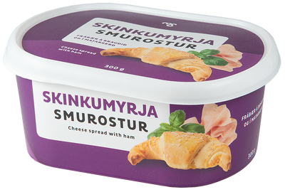 Smurostur Skinku - Cheese spread with ham (300g). - TopIceland