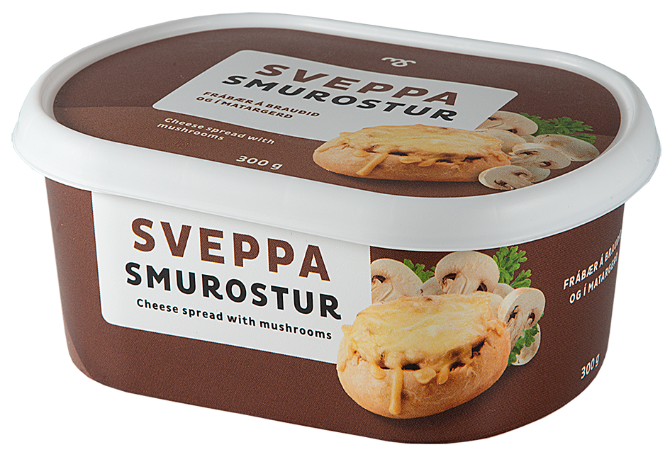 MS Sveppa smurostur - Cheese spread with mushrooms. - TopIceland