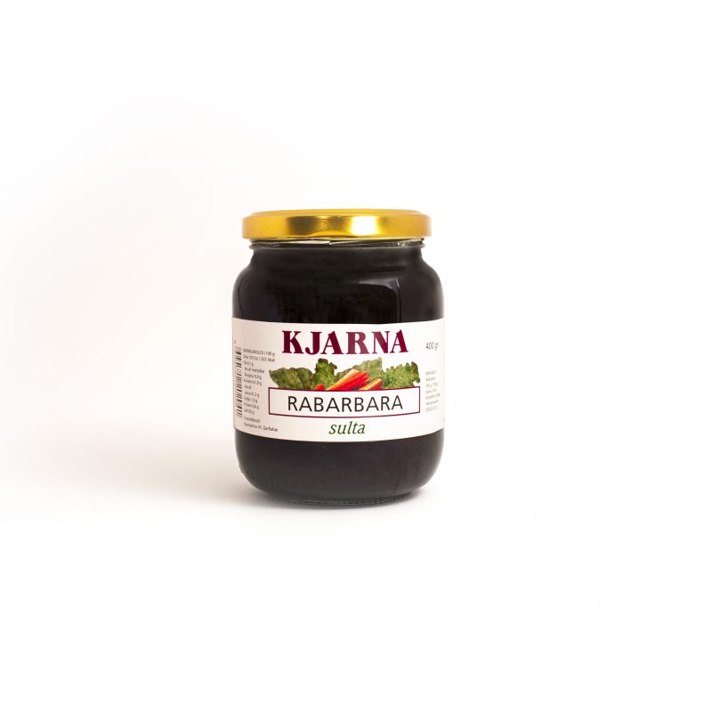 Icelandic rhubarb jam. -Topiceland