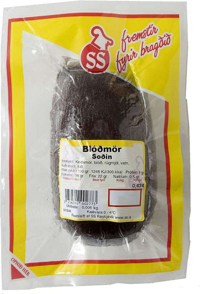 Blood pudding - Blóðmör (460g). - TopIceland