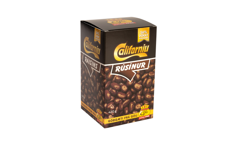 California raisins dark chocolate (420g)