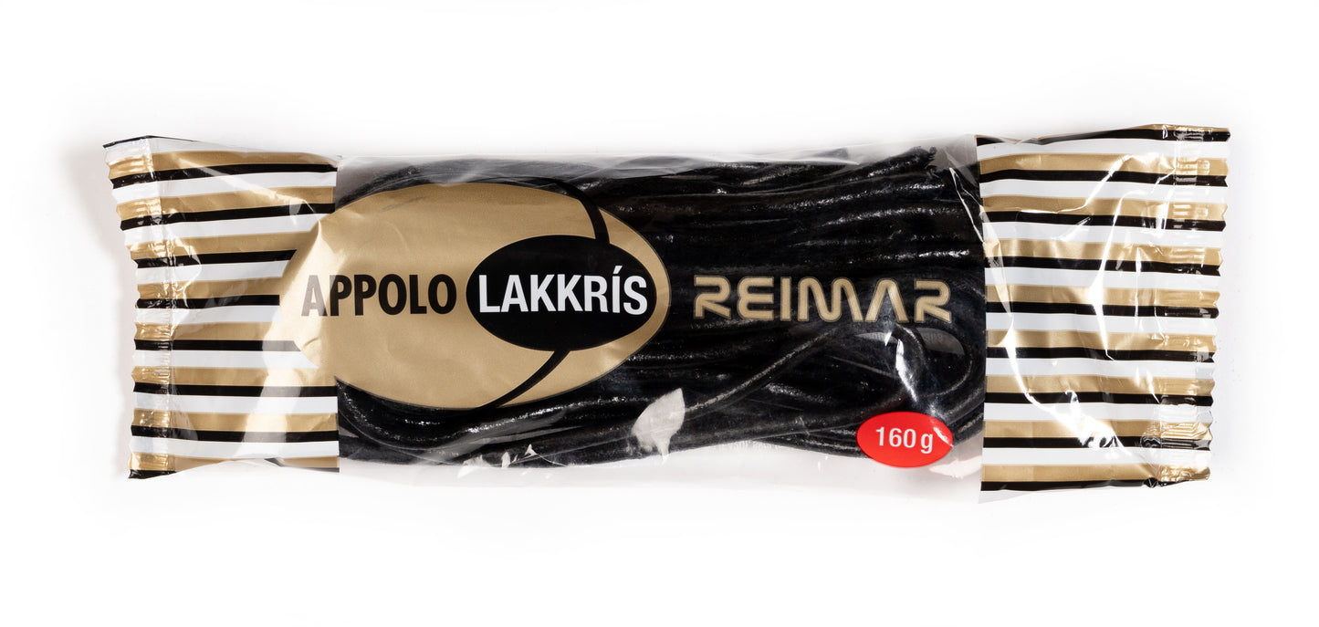 Black Licorice Laces (160g) -Topiceland