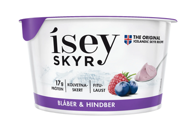 Ísey Skyr Low Carb - Blueberry & Raspberry (170g)