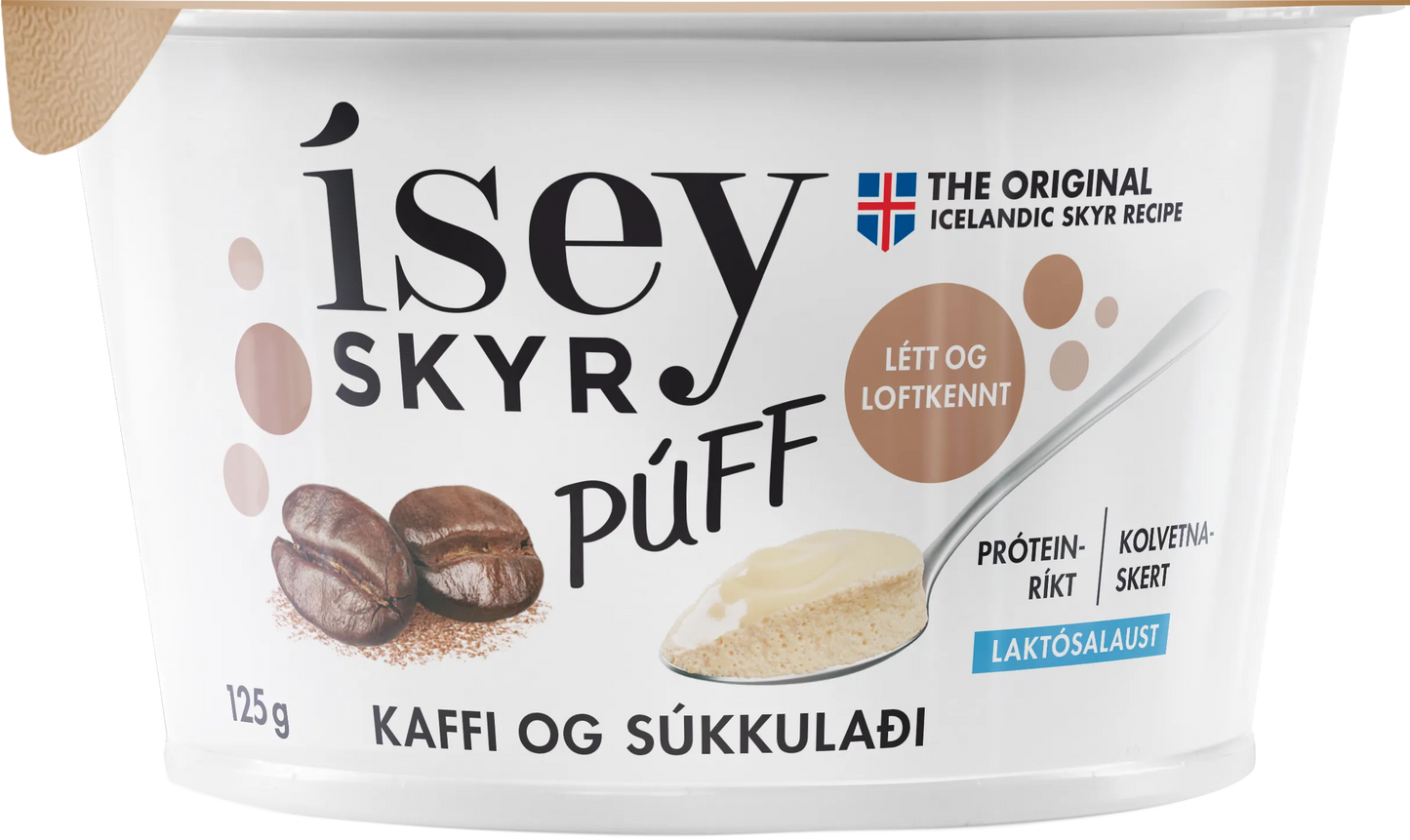 Ísey Skyr Púff - Coffee & Chocolate(125g)