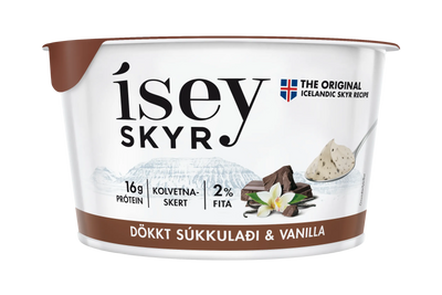 Ísey Skyr Low Carb - Dark Chocolate & Vanilla (170g)