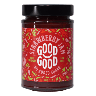 The strawberry jam tastes great, contains no added sugar, is suitable for macros, keto and low carb diets and all those looking for a healthier option. -Topiceland