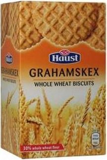 Haust Grahamskex Whole Wheat Biscuits (225g)