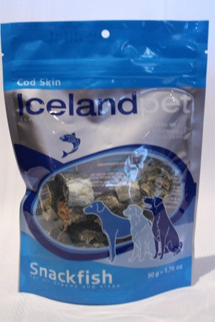 The Cod Skin is made from Whitefish skin, 100% pure Icelandic fish. -Topiceland