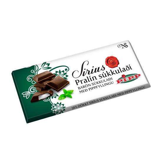 Sirius Pralin Peppermint and Dark Chocolate (100g)