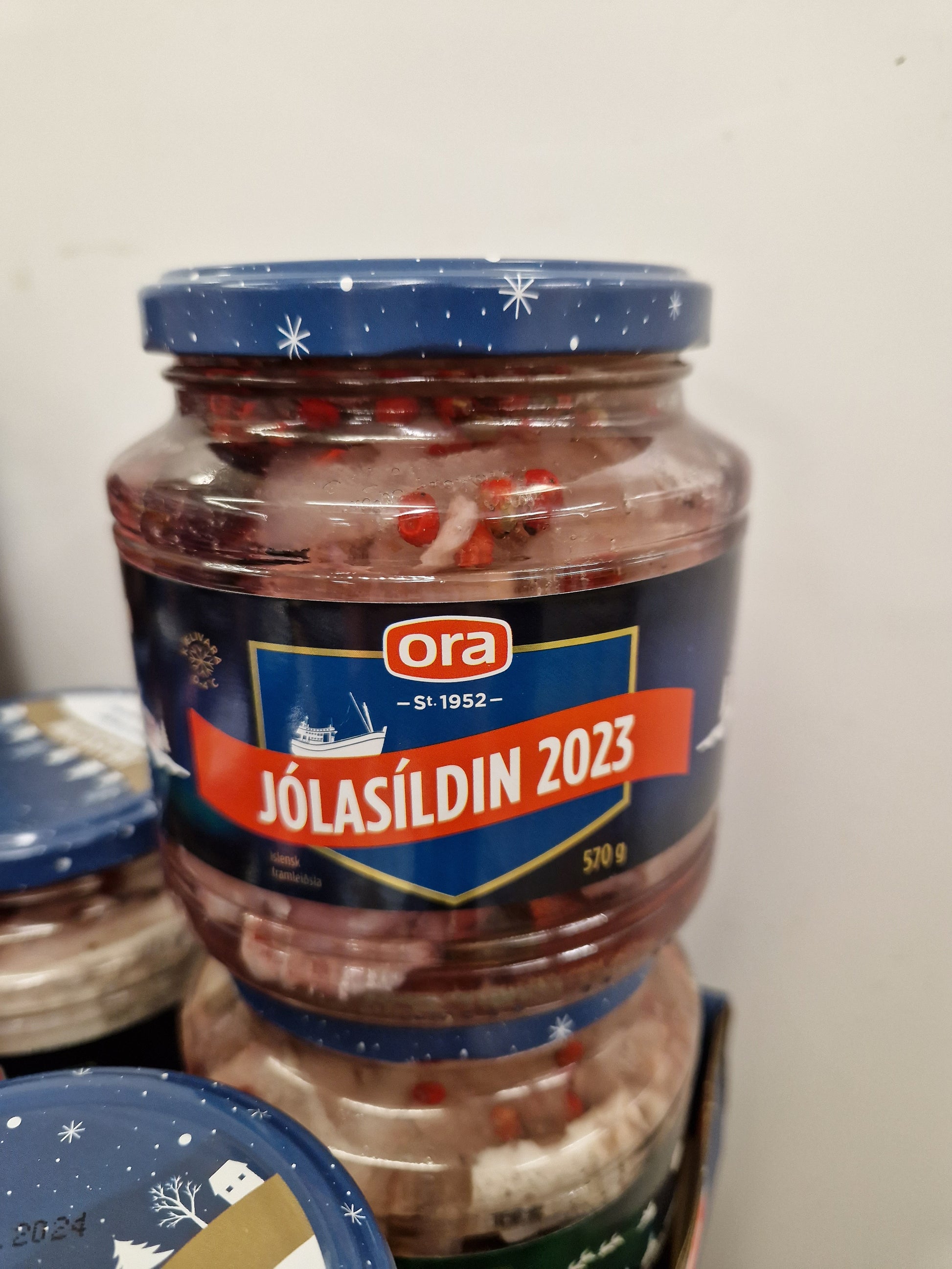 Ora Christmas Herring or Jólasíld, only available over the Christmas time. -TopIceland