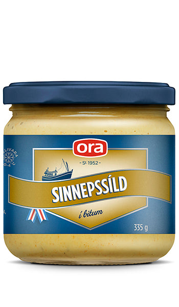 Ora Mustard Herring, perfect on Icelandic rye bread. -Topiceland