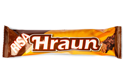 Hraun - Lava bar (55g). Delicious Milk Chocolate Wafers big chocolate bar. - Topiceland