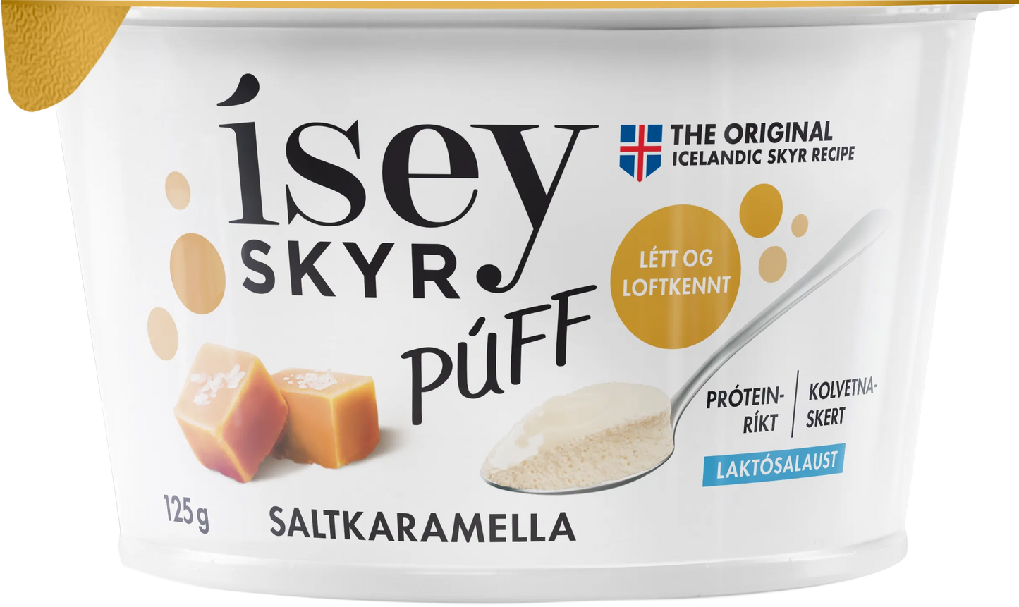 Ísey Skyr Púff - Salted Caramel (125g)