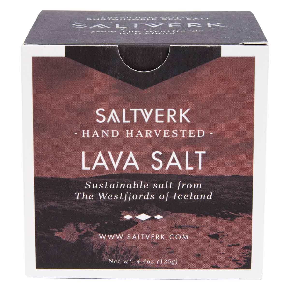 Black lava salt is Icelandic flaky sea salt blended with activated charcoal. - Topiceland