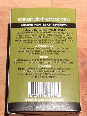 Icelandic Herbal Tea (20bags) - Topiceland