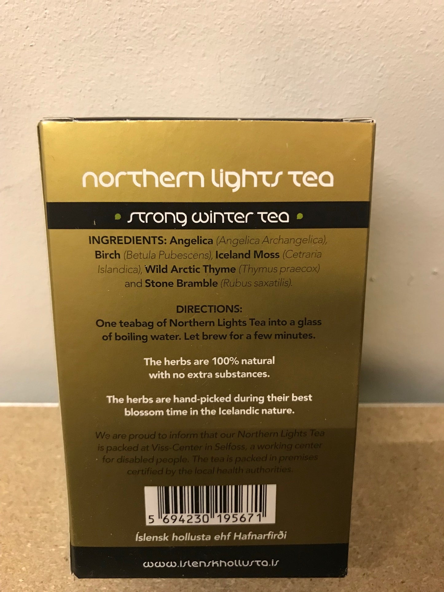 Northern Lights Tea - 20 tea bags - Topiceland