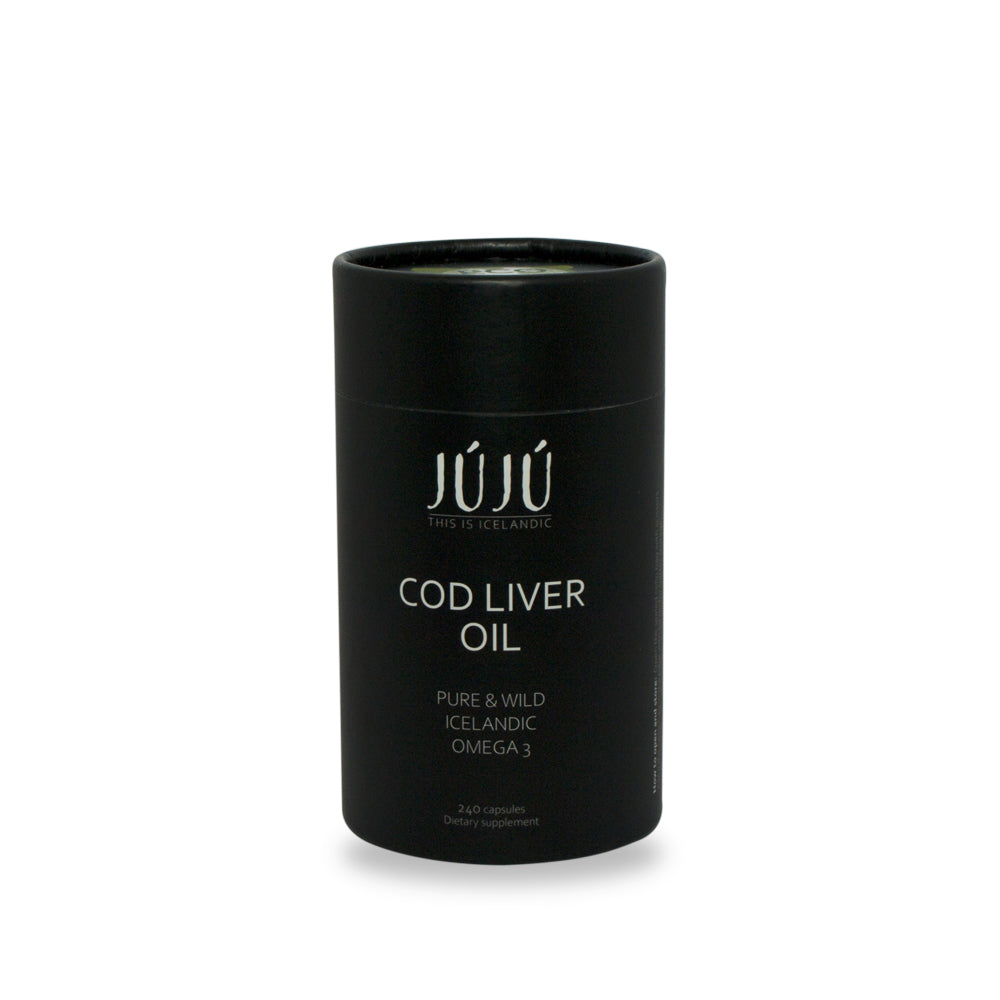 JúJú Cod Liver Oil Capsules (240 capsules)