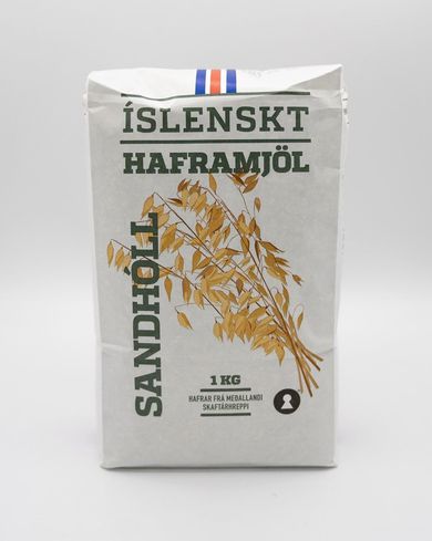 Icelandic natural and healthy oatmeal from Sandhóll. - Topiceland