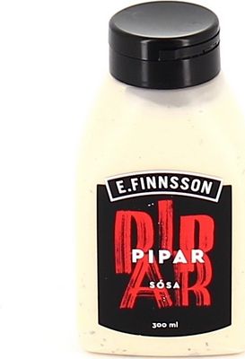 Pepper sauce from E.Finnsson. - Topiceland