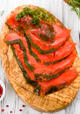 Gravlax - Cured Salmon Bite (200-250g)