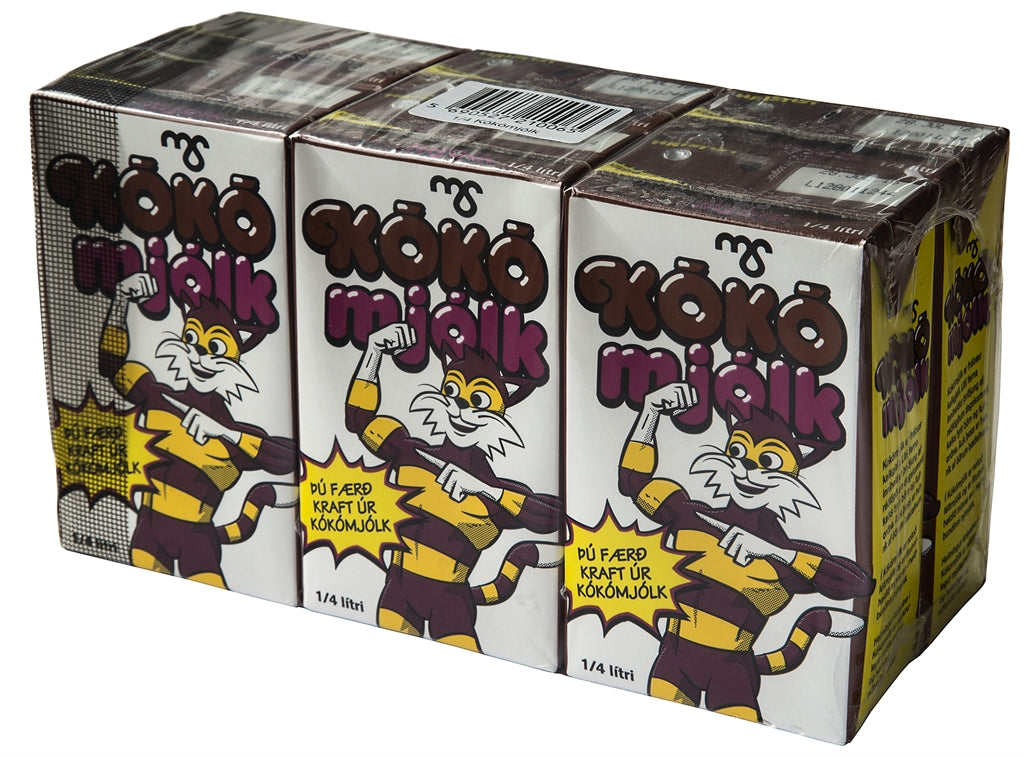 Chocolate milk (Kókó mjólk) - 6 pack. - Topiceland