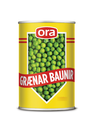 Ora Canned Green Beans or grænar baunir as we know them (420 gr.) - TopIceland 