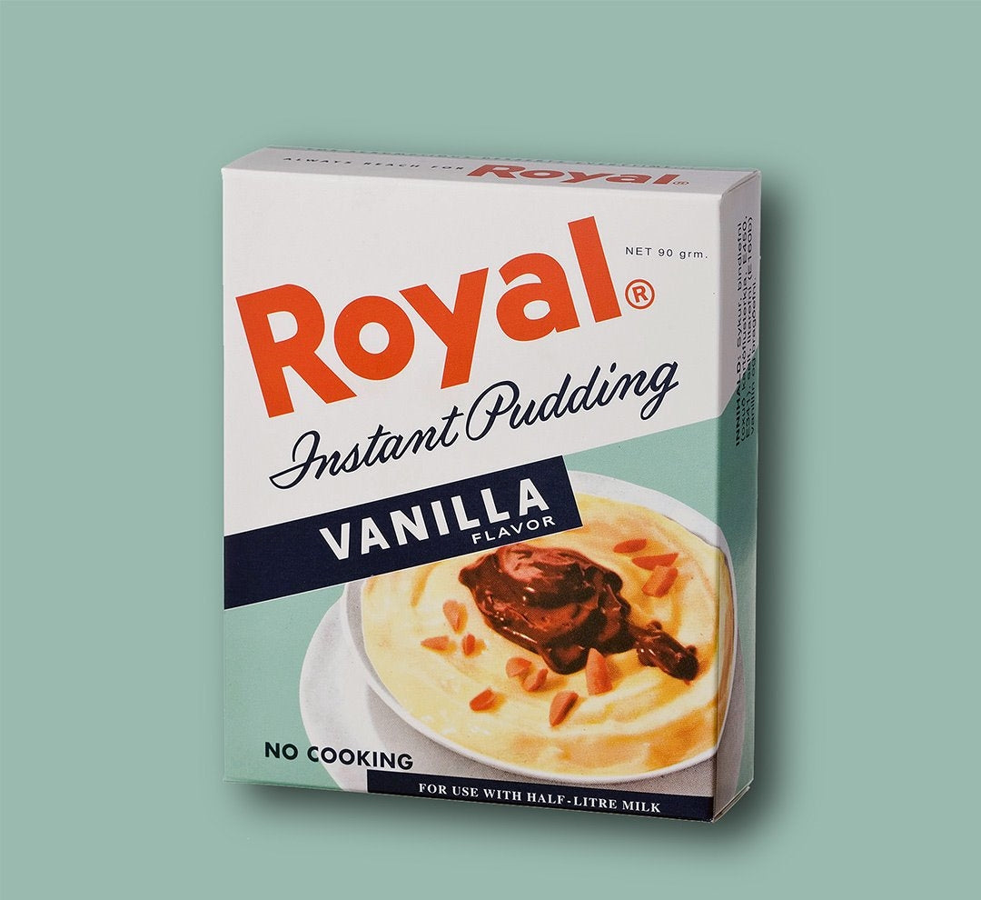 Instant Pudding from Royal with vanilla flavor. - TopIceland