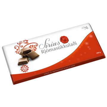 Sirus Cream Chocolate - Rjómasúkkulaði (150gr) - Topiceland