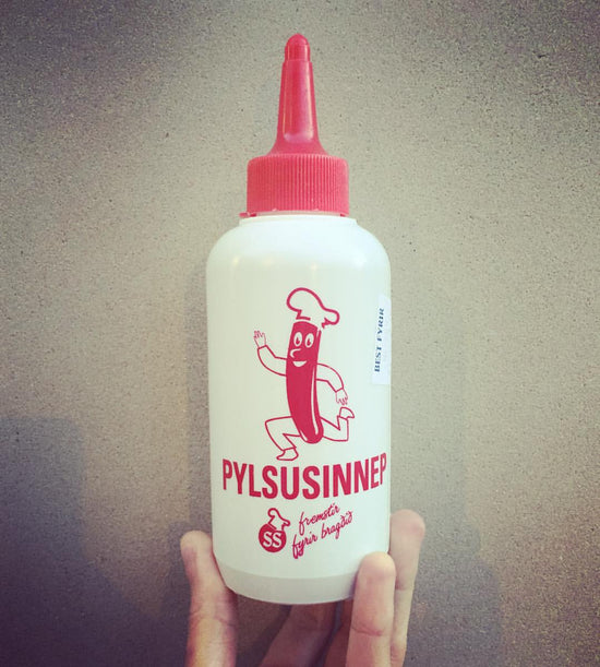 Famous Icelandic Hot Dog Mustard Big tube (350ml) Topiceland