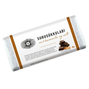 Sirius Suðusúkkulaði - Chocolate w/Caramel & Salt (200g)