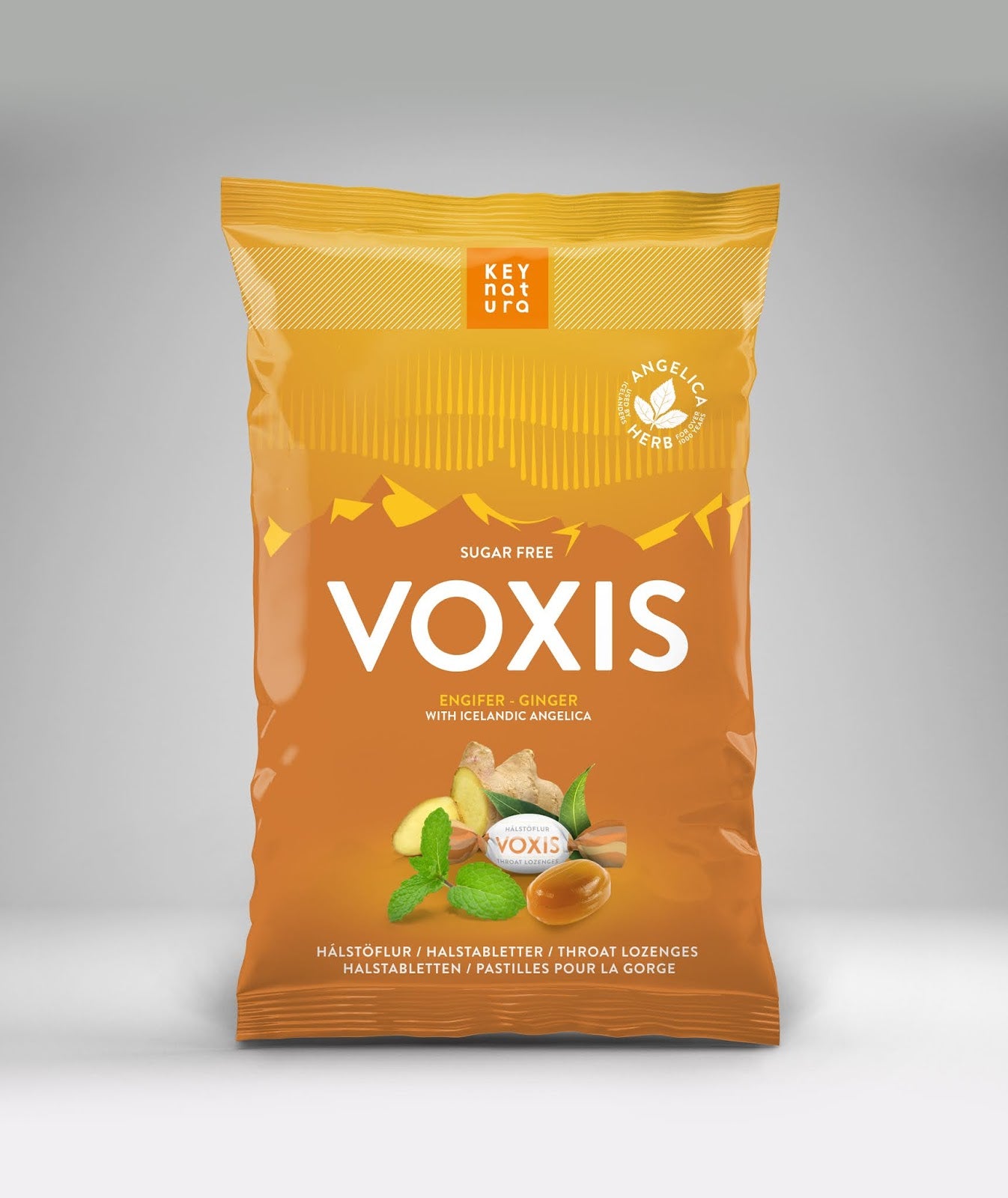 Voxis sugarfree Ginger flavor - Topiceland